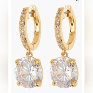 NWT Kate Spade Bright Ideas Drop Earrings - Gold